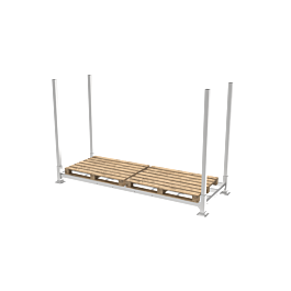 Mammoth Racking Heavy Duty Storage Solution - 1200mm Post - 2700 x 900 Platform