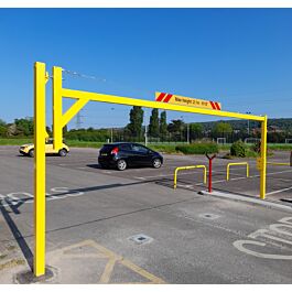 Easy Open Height Restriction Barriers
