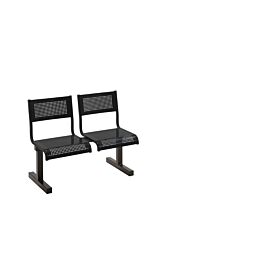 Beam Benches with Steel Seats